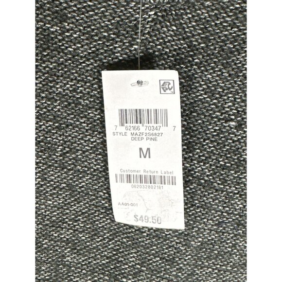 AND NOW THIS Heathered Gray Crew Neck Long Sleeve Sweater, Size M, NWT - Picture 5 of 5